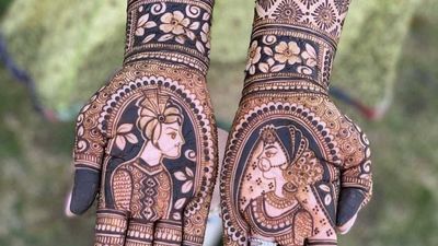 best bridal mehndi artist gujarat