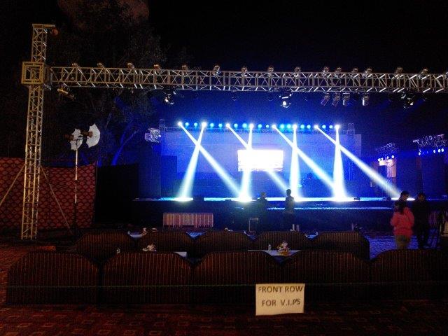 stage and Light setup gujarat